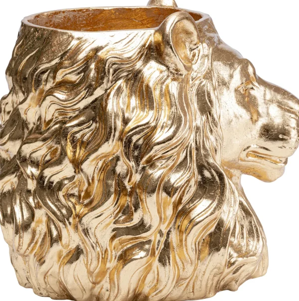 Cachepot Decorativo Lion Oro - KARE