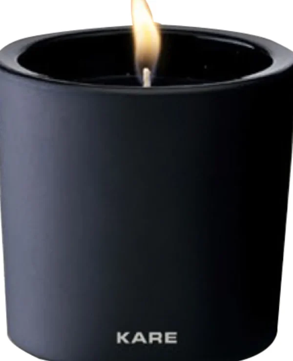 Candela profumata Black & Wild nero 12cm - KARE