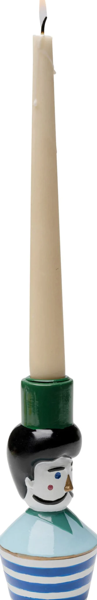 Candelabro Monsieur Mustache 16cm - KARE