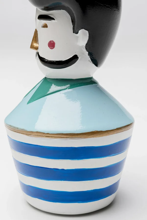 Candelabro Monsieur Mustache 16cm - KARE