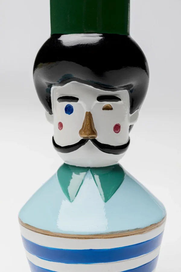 Candelabro Monsieur Mustache 16cm - KARE