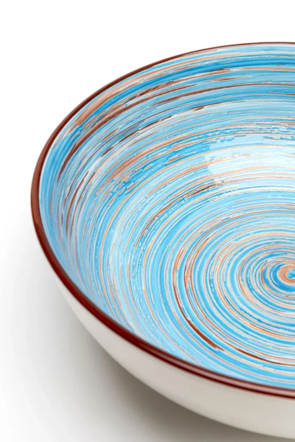 Ciotola Swirl Blau Ø22cm - KARE