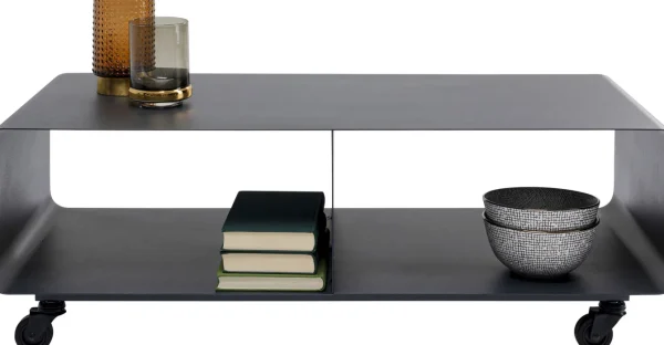 Comò basso Lounge M grigio 90x30cm - KARE