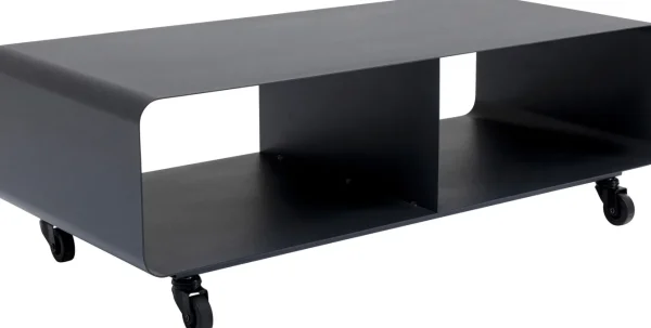 Comò basso Lounge M grigio 90x30cm - KARE