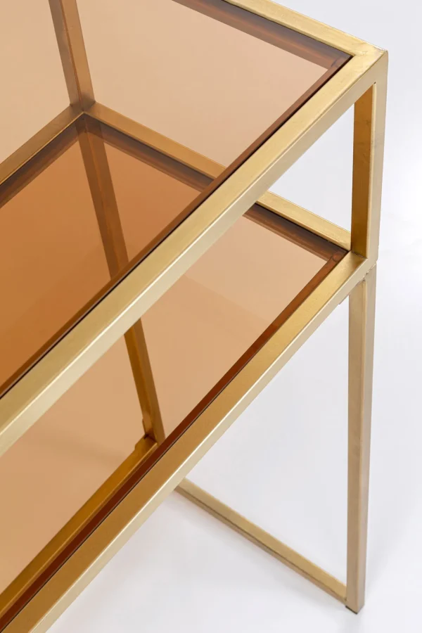 Console Loft oro 85x80cm - KARE