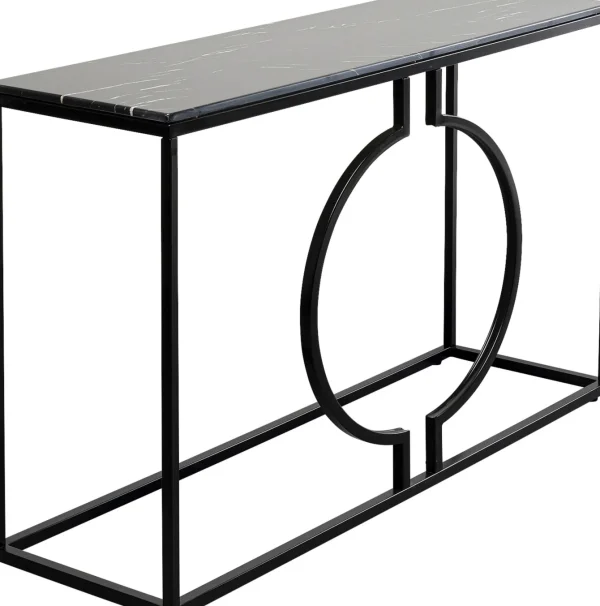 Console Miami Loft nero 120x75cm - KARE