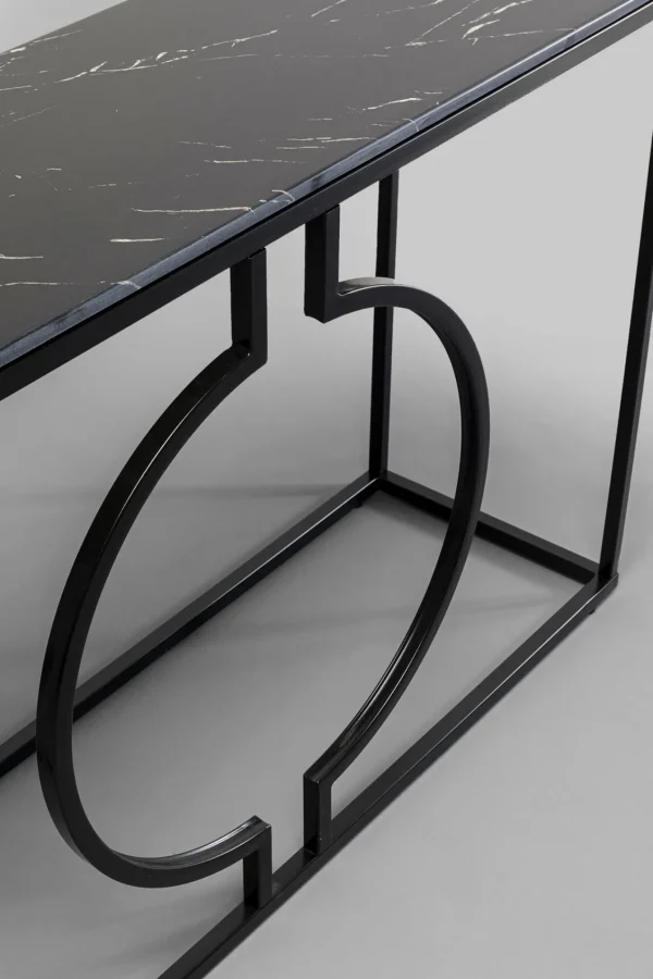 Console Miami Loft nero 120x75cm - KARE