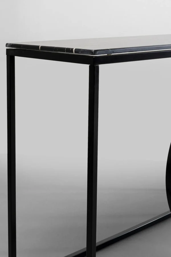 Console Miami Loft nero 120x75cm - KARE