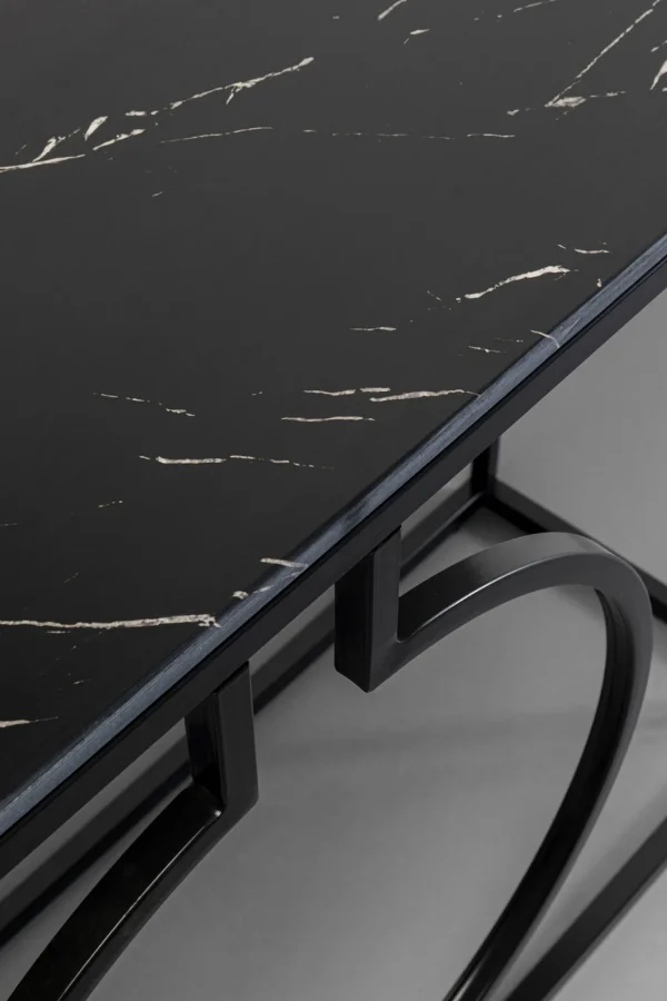 Console Miami Loft nero 120x75cm - KARE