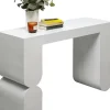 Console Paco Curve bianco 120x85cm - KARE