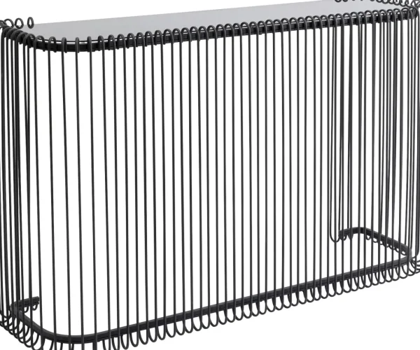 Console Wire nero 142x89cm - KARE