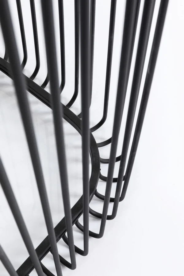 Console Wire nero 142x89cm - KARE