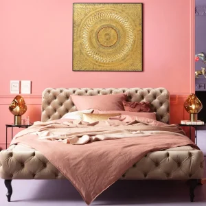 Cornice decorativa Art Geometric Circle oro 120x12 - KARE