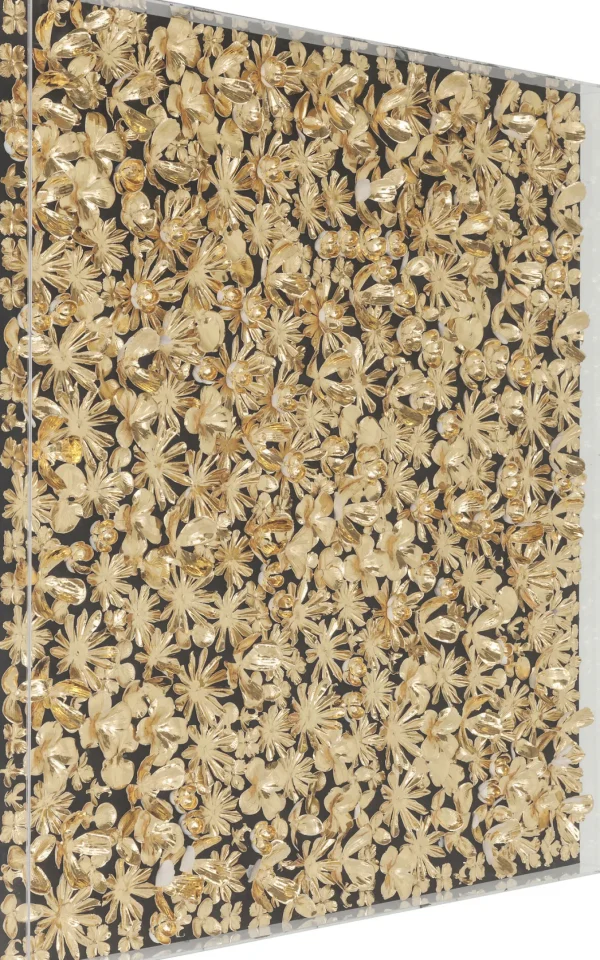 Cornice decorativa Gold Flower 120x120 cm - KARE