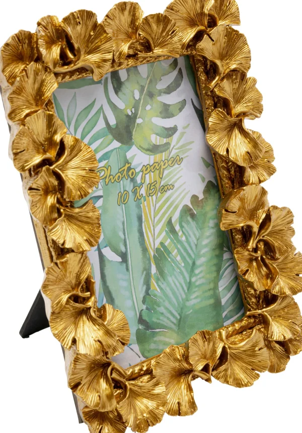 Cornice Ginkgo Leaf oro 17x20 cm - KARE
