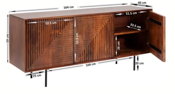 Credenza Grooves - KARE