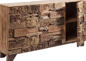 Credenza Shanti Surprise Puzzle Naturale - KARE
