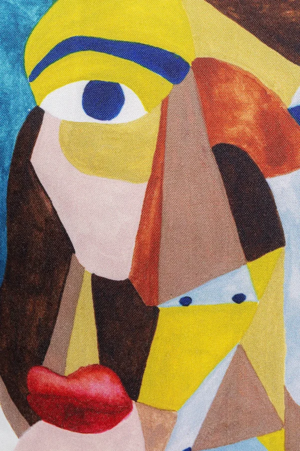 Cuscino Artistic Face 45x45cm - KARE
