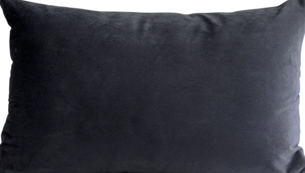 Cuscino Grete Plaid Nero 50x30cm - KARE