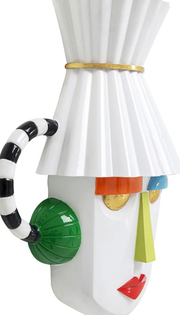 Decorazione da parete Mesquerade bianco 37x41cm - KARE
