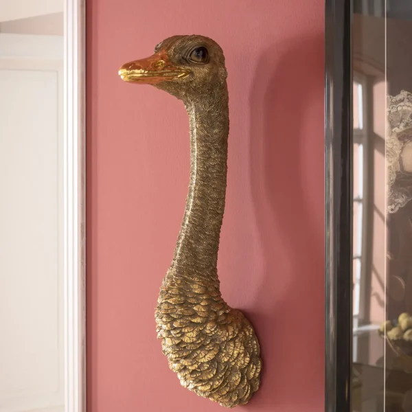 Decorazione Da Parete Ostrich Oro - KARE