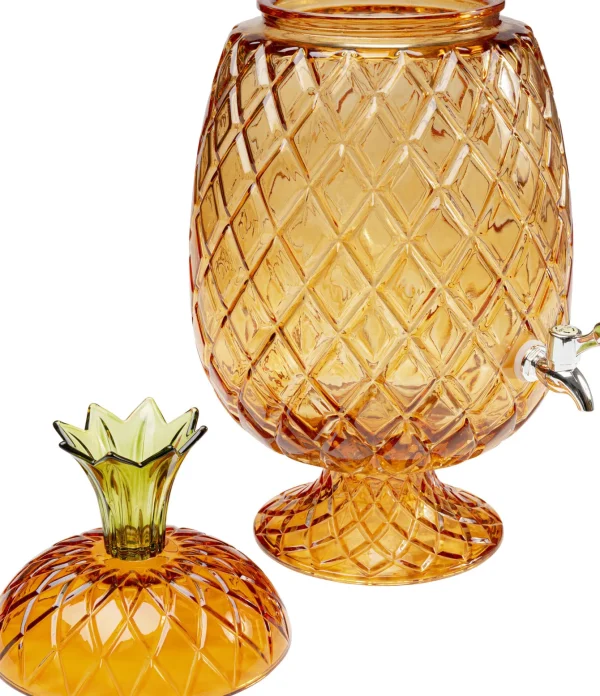 Distributore di bevande Pineapple Amber (2/pz.) - KARE