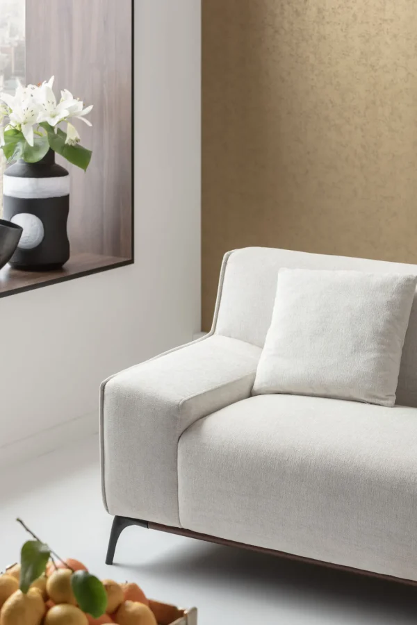 Divano 3 posti Toni Beige 230cm - KARE