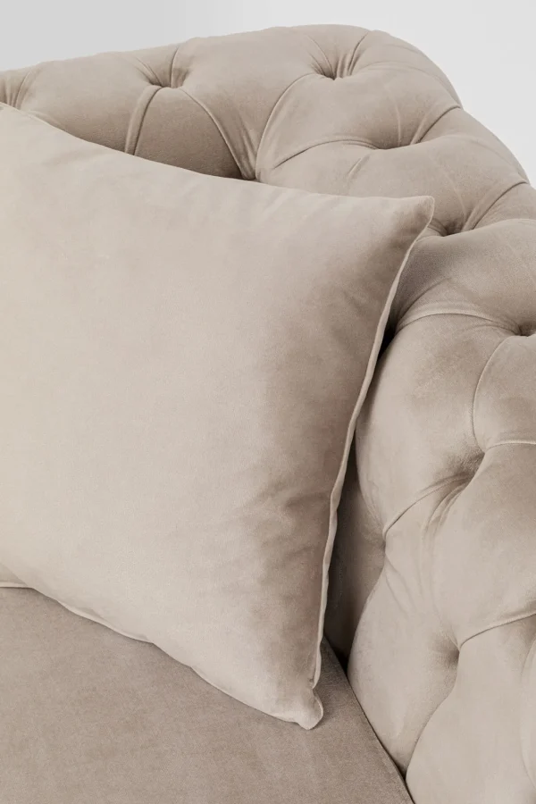 Divano Bellissima 2 posti velluto beige 200cm - KARE