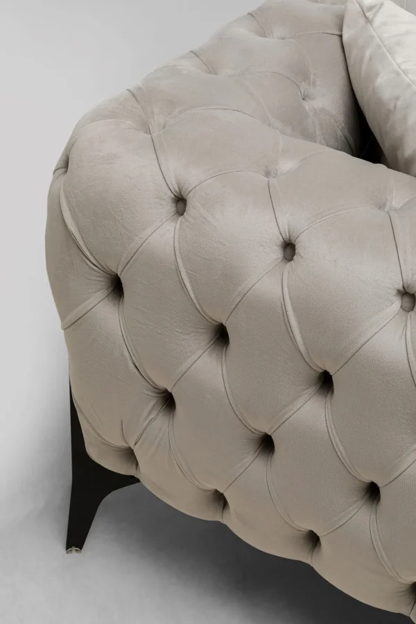 Divano Bellissima 3-posti beige 240cm - KARE