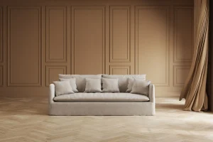 Divano Boheme 3,5 posti crema 230cm - KARE