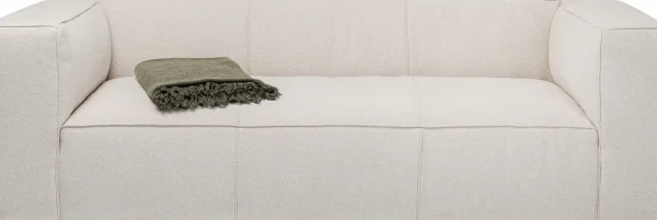 Divano Cubetto 3-posti crema 220cm - KARE