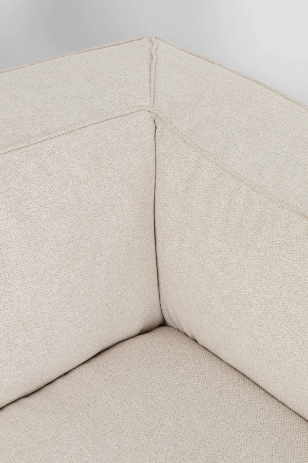 Divano Cubetto 3-posti crema 220cm - KARE