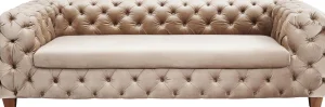 DIVANO DESIRE 3-POSTI VELLUTO ECRU - KARE