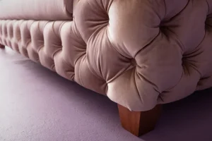 DIVANO DESIRE 3-POSTI VELLUTO ECRU - KARE