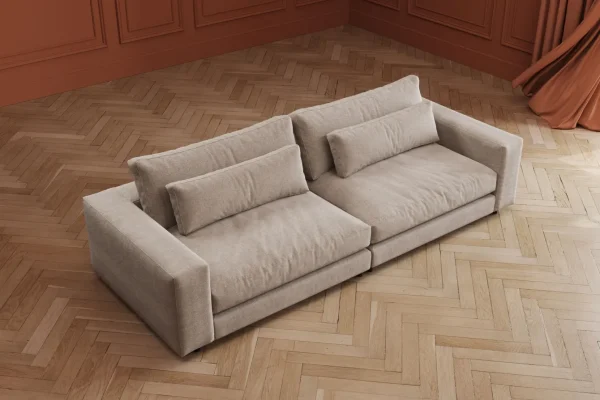 Divano Imola crema 290cm - KARE