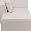 Divano Infinity Elements ottomano crema sinistra 182cm - KARE