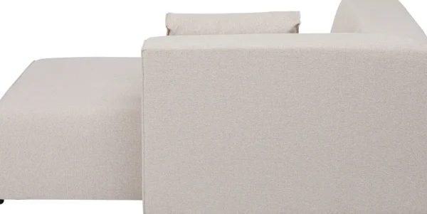 Divano Infinty Elements ottomano crema destra 182cm - KARE