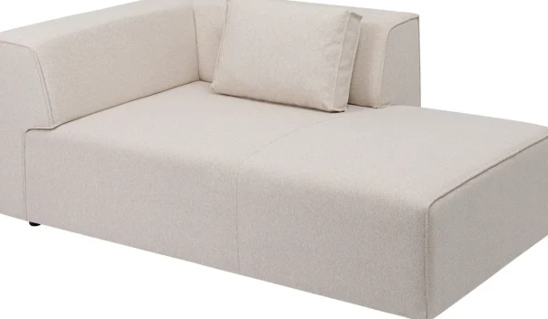 Divano Infinty Elements ottomano crema destra 182cm - KARE