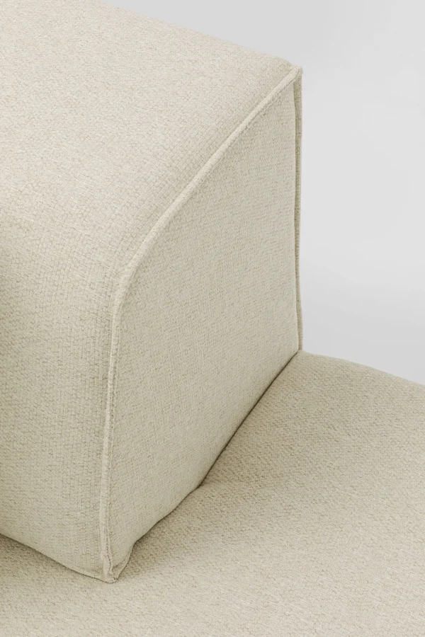 Divano Infinty Elements ottomano crema destra 182cm - KARE