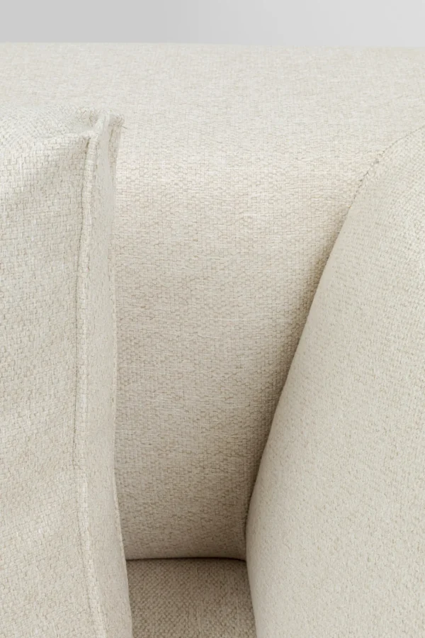 Divano Infinty Elements ottomano crema destra 182cm - KARE