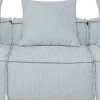 Divano Korali Beach Outdoor blu chiaro 320cm - KARE
