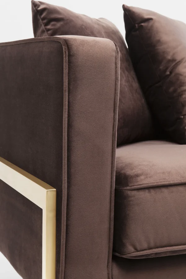Divano Loft 3-Posti Marrone - KARE