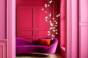 Divano Night Fever 3-Posti Lila - KARE