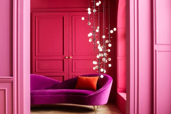 Divano Night Fever 3-Posti Lila - KARE