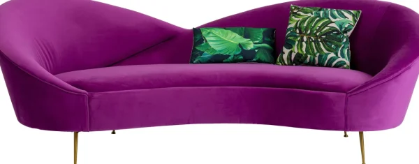 Divano Night Fever 3-Posti Lila - KARE