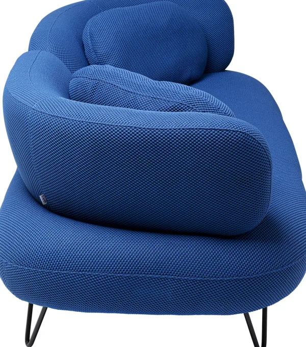 Divano Peppo 2-posti blu 182cm - KARE