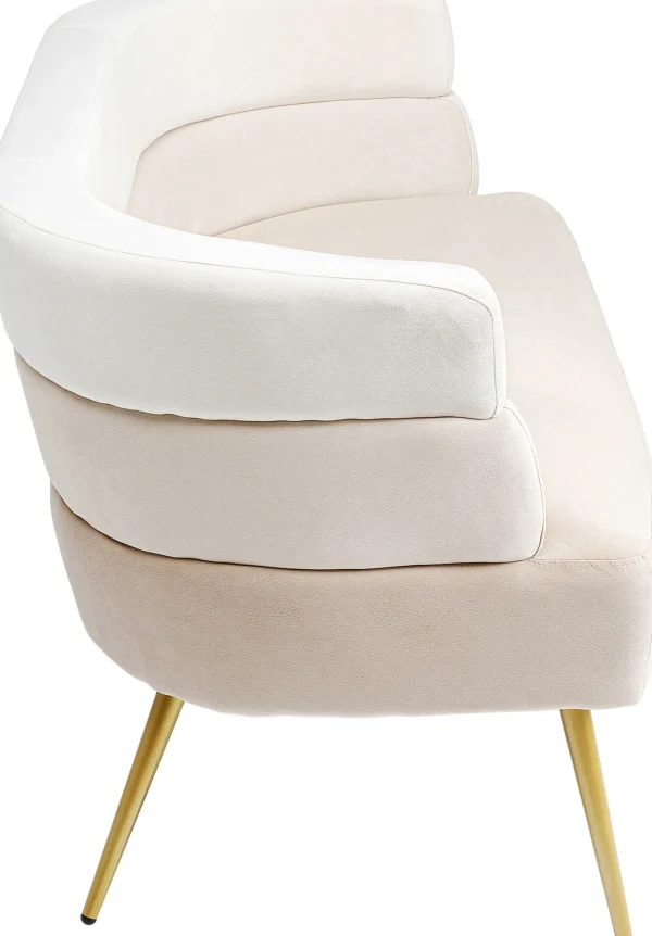 Divano Sandwich 2-posti crema 125cm - KARE