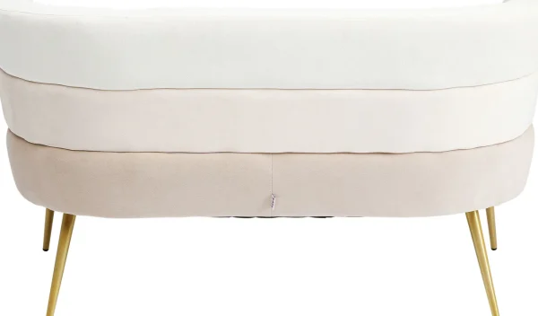 Divano Sandwich 2-posti crema 125cm - KARE