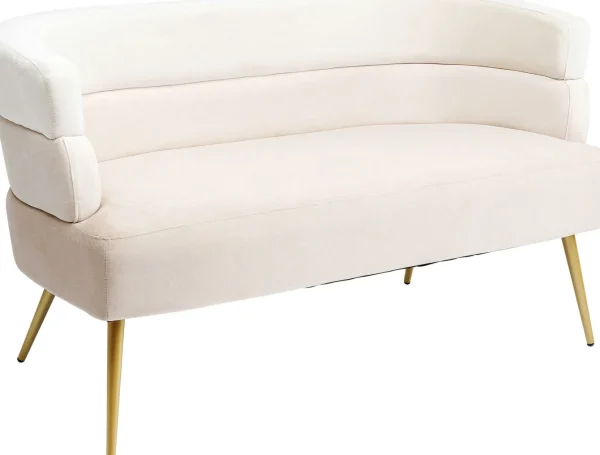 Divano Sandwich 2-posti crema 125cm - KARE