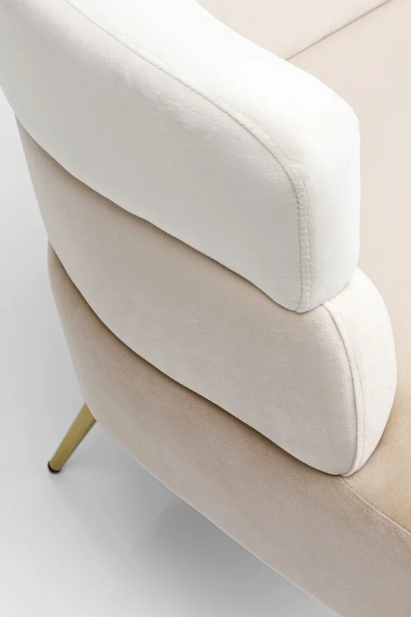 Divano Sandwich 2-posti crema 125cm - KARE